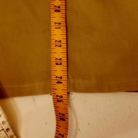 PURITAN Pants Khaki Slacks Pleated Front Size 40/24" Short Wide Legs - Picture 8 of 8